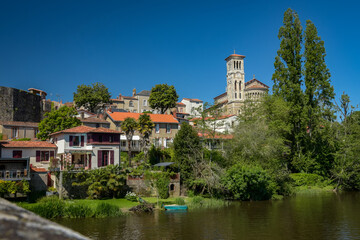 view of the church of Notre Dame de Clisson