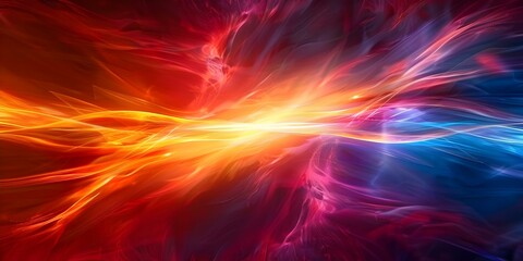 Vibrant and artistic sun rays burst with a lifelike glowing light effect. Concept Sun Rays, Light Effect, Vibrant, Artistic, Lifelike Glow