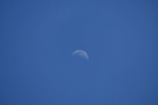 Moon in the sky