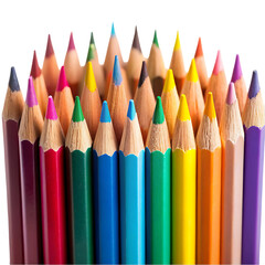 A collection of colored pencils