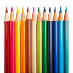 Fototapeta premium A collection of colored pencils