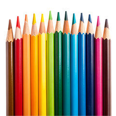 Fototapeta premium A collection of colored pencils