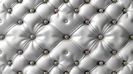Close Up of Silver Leather Background