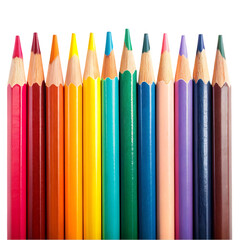 Fototapeta premium A collection of colored pencils