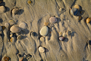 ABSTRACCION DE PIEDRAS Y ARENA