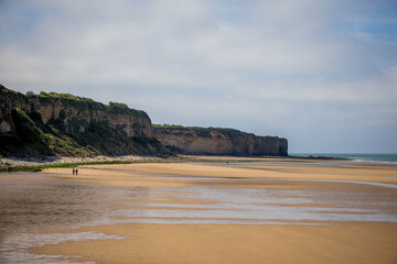 Plage du débarquement de Omaha Beach à Vierville-sur-Mer