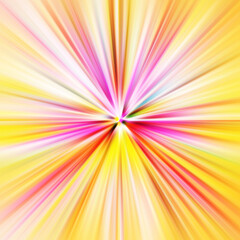 Obraz premium Colorful zoom motion effect. Abstract background. Color lines. Colored texture backdrop and banner. Multi color gradient pattern and textured wallpaper.