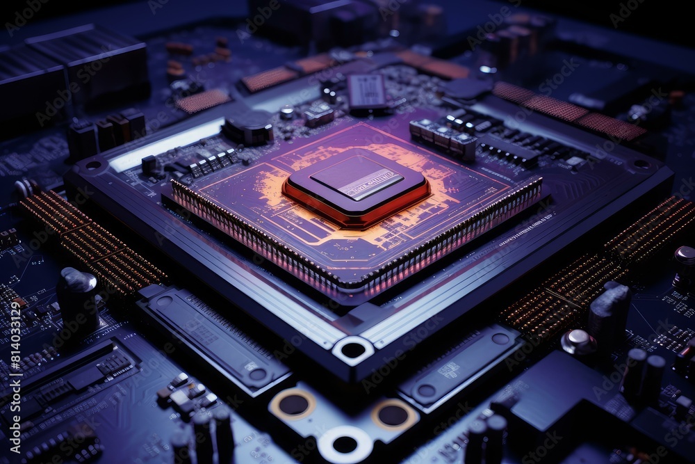 Aufkleber efficient system network processor. internet network. generate ai