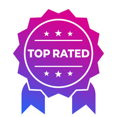 Top rated label design, png