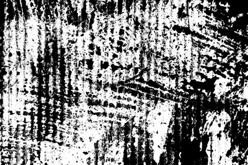 Fototapeta premium Black and white grunge frame. Distress overlay texture border. Abstract surface dust and rough dirty wall background concept. Worn, torn, weathered effect. Vector illustration, EPS 10. 