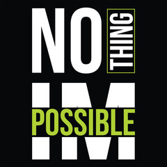 Vector typography design 