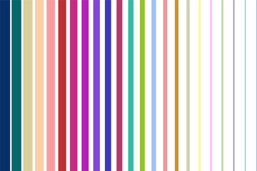 Color geometric simple pattern. Striped bright background. Vibrant multicolor line minimal print