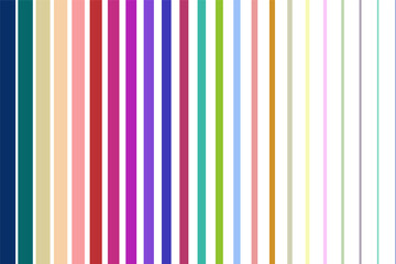 Obraz premium Color geometric simple pattern. Striped bright background. Vibrant multicolor line minimal print