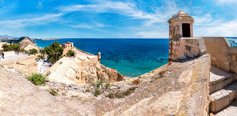 Castle Santa Barbara Alicante Spain