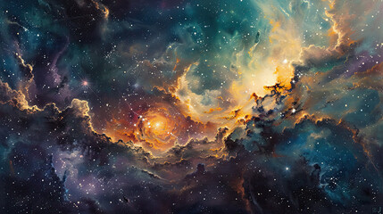 Cosmic Canvas Exploring the Galactic Odyssey