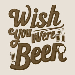international beer day vector and typography t shirt design