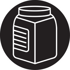Drugs, medical, medicine bottle icon