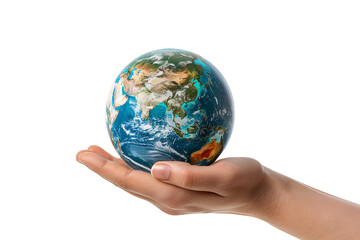 Our planet in safe hand. Take care about our home.