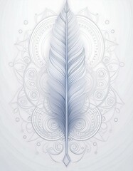 feather to convey tantra and chakra spiritual tantric massage 