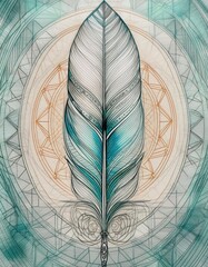 feather to convey tantra and chakra spiritual tantric massage 