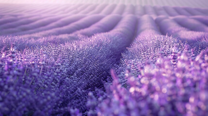 Dreamy lavender, gentle purple softening into dreamy white