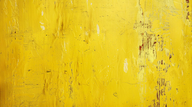 Edgy grunge texture in bright yellow, ideal for bold and impactful graphic statements.