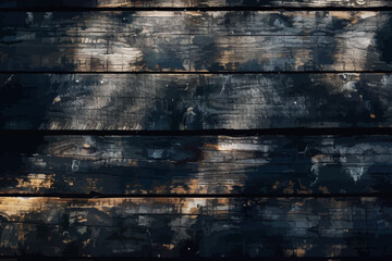 Dark wooden boards as a background. A background made of horizontally arranged boards. Nice boards for printing.