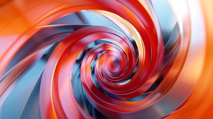 Obraz premium Spin dynamics demonstration, top view, angular momentum, educational tone, Splitcomplementary color scheme