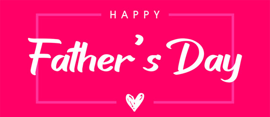 Happy Mother`s Day elegant lettering banner pink
