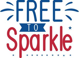 Free to sparkle