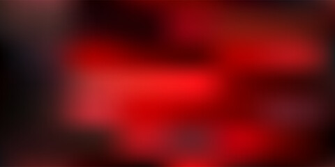 Dark red vector blurred texture.