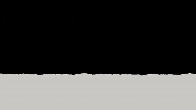 Paper lower third alpha channel