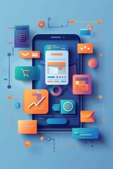 Fintech, Financial, Digital, Technology.