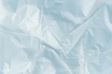 Obraz premium Creased blue paper background