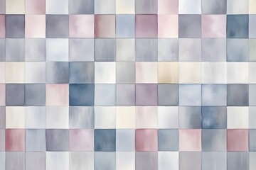  Pewter vintage checkered watercolor background generative ai