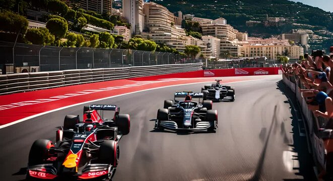 Racing circuit in Monaco.
