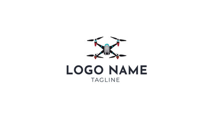 Drone Logo Vector Template design