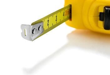 Lifehacks; Small slot in the end hook of tape measure is to grab on to the head of a nail or screw ...
