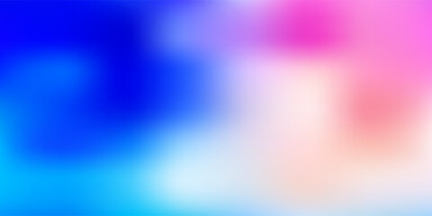 Light pink, blue vector blurred background.