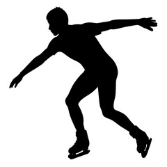 Astronaut vector silhouette bundle isolated on white background