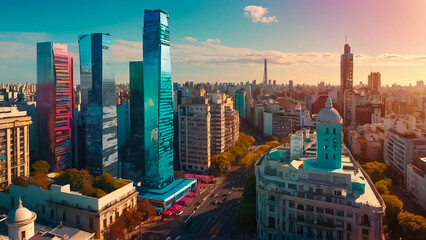 Stunning Buenos Aires Argentina landmark