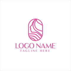 natural beauty logo design collection for salon, spa and cosmetic
