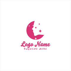 hair beauty logo design for salon
