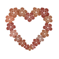 Instagram. Heart shape. Like icon. Social media icon.illustration.