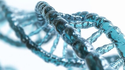 Helix cell genetics, DNA gene science, and medicinal biotechnology biochemistry. Technology, DNA molecules, genes, and medicine. 3D background study, digital, futuristic, human health idea