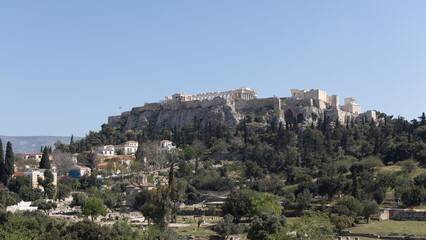 Fototapeta premium view of the acropolis 