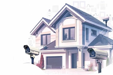 Home security cameras ensure protection by capturing images, detecting sounds, and monitoring entries effectively.