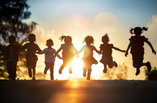 Happy children day: celebrating joy and innocence of childhood, honoring rights and well-being of children worldwide, promoting love, care, nurturing environments for their growth and development.