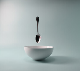 Bowl and spoon