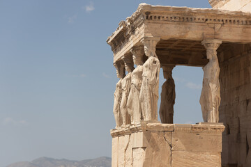 Obraz premium Temple of Hera ruins